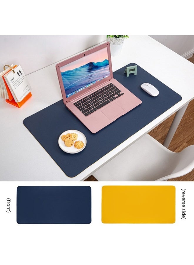 [Best Selling Mouse Mat] 90x45 cm Large - Stain & Oil Resistant - Dual Sided Leather - with Strap - For Restaurants, Desks, Home Office  - Image 2