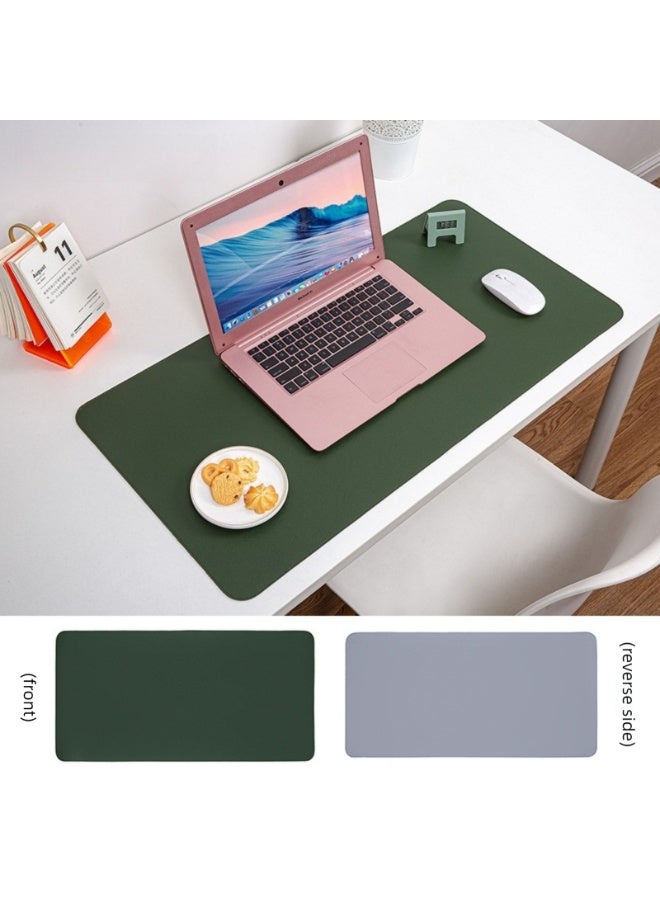 [Best Selling Mouse Mat] 90x45 cm Large - Stain & Oil Resistant - Dual Sided Leather - with Strap - For Restaurants, Desks, Home Office  - Image 3