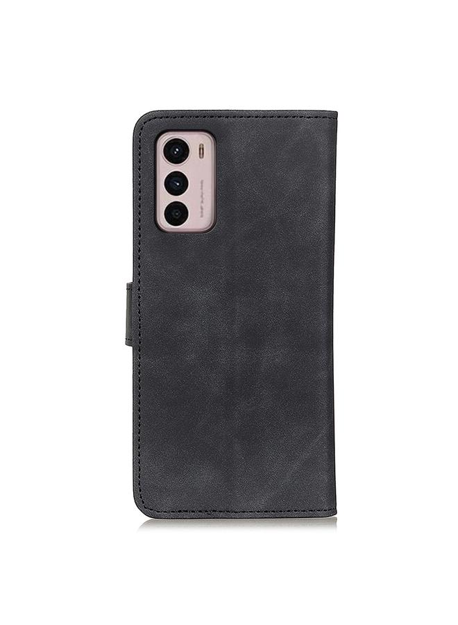 اس-توب جراب لهاتف موتورولا موتو جي 42 4G من خزنة، جراب هاتف جلدي بتصميم كلاسيكي - Image 3