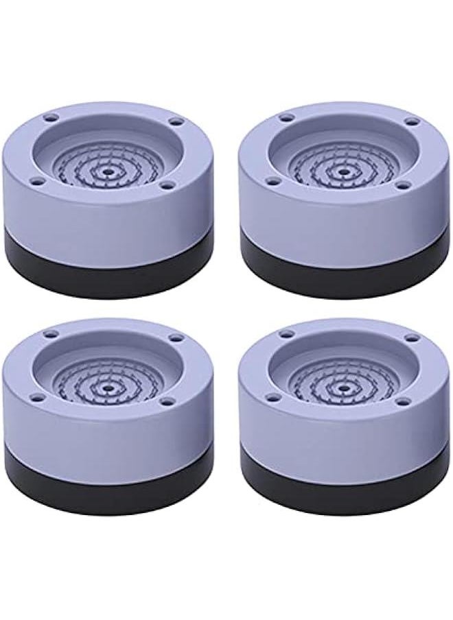 MOXO 4  Washing hine Feet Pads Anti Vibration NonSlip Shock and Noise Cancelling Height Adjustable Pads for Washing hine Dryer Fridge Furniture Home Appliances  - Image 1