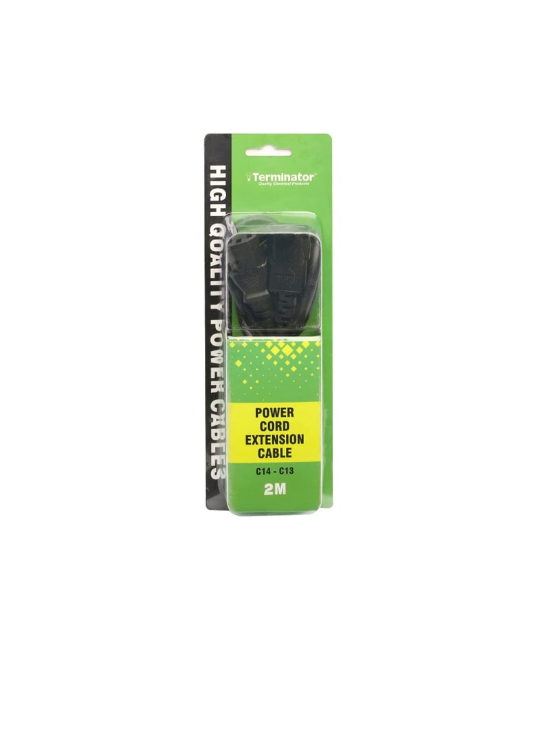 Terminator High Grade Power Cable 2 Meter 13A (TC-2M-EC) - Image 1