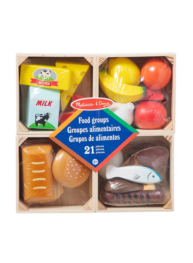 Melissa & Doug Wooden Pizza Party Play Food Set With 36 Toppings Pretend Food, Play Wooden Pizza And Pizza Cutter, Pizza Toy For Kids Ages 3+  - Image 1