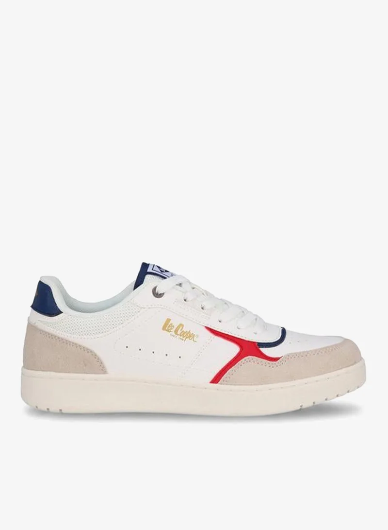 لي كوبر Men Panelled Lace-Up Ankle Sneakers