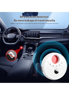 SYOSI Anti Spy Hidden Camera Detectors, Wireless Signal Bug Scanner, Anti Monitoring Scan for Home, Office, Car, Travel, Hotel, White  - Image 4