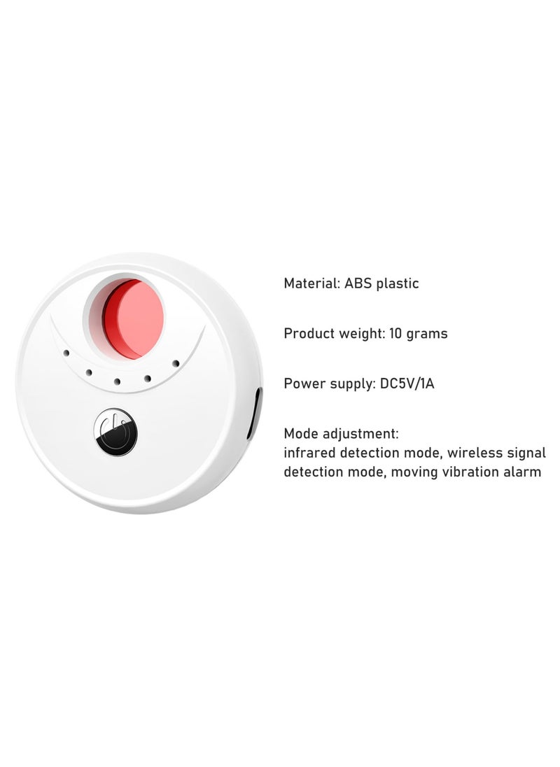 SYOSI - Anti Spy Hidden Camera Detectors, Wireless Signal Bug Scanner, Anti Monitoring Scan for Home, Office, Car, Travel, Hotel, White - Image 1