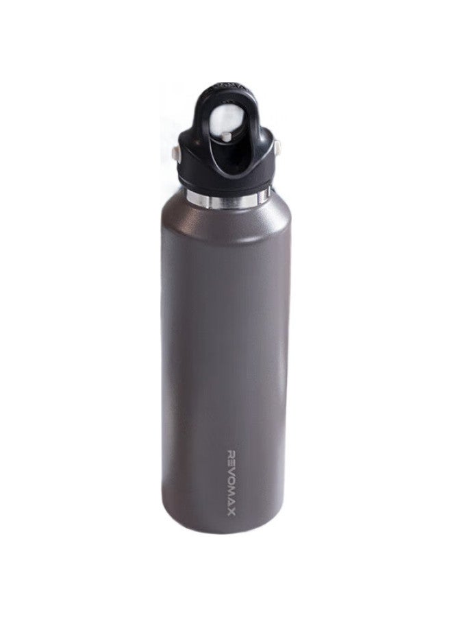 Revomax Insulated Mug, 316L Stainless Steel Water Bottle, Men'S Outdoor Travel Cup, Cooling Cup, Volcanic Brown, 592Ml - Image 3
