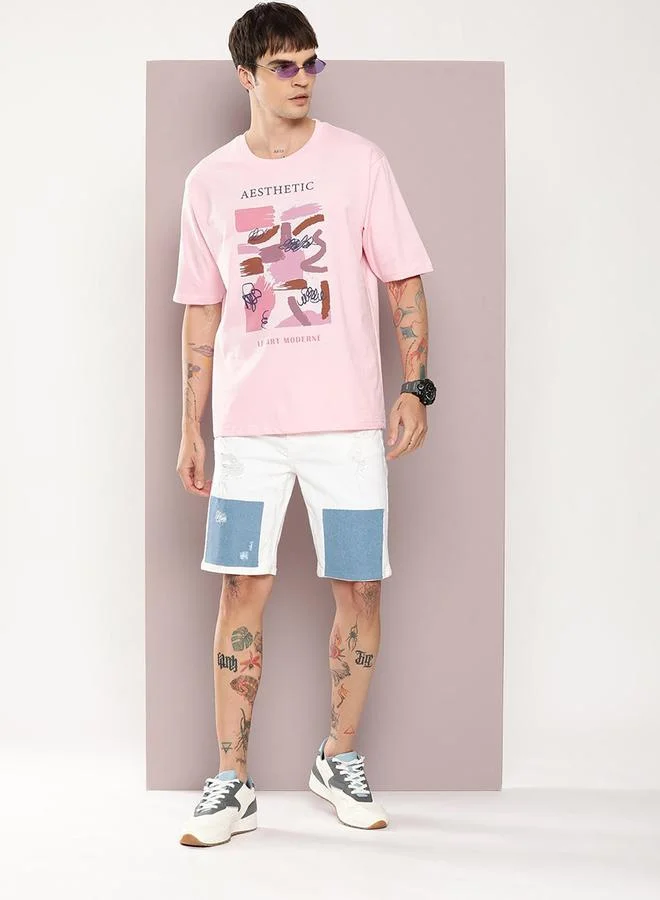 Dillinger Le'Art Graphic Print Oversized T-Shirt by Styli