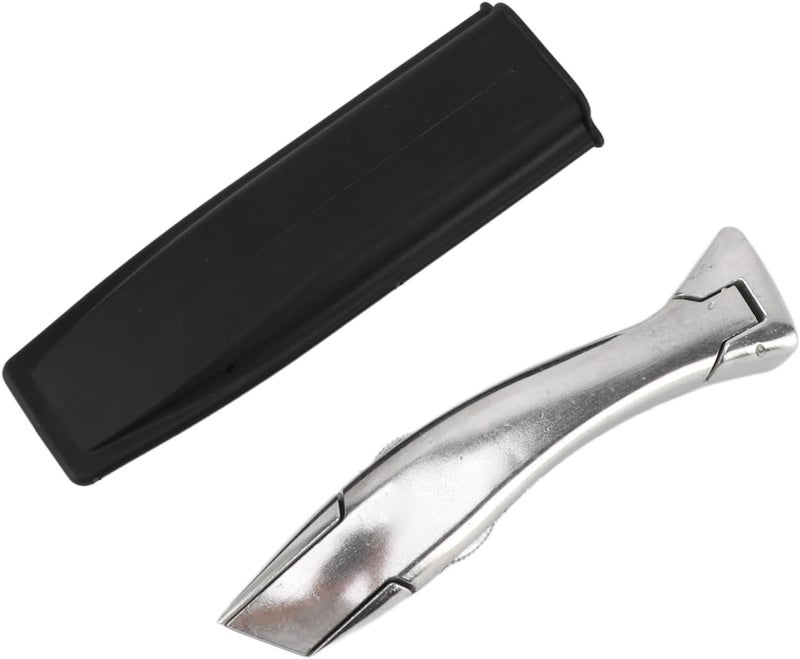 Hyuduo Floor Utility Cutter Tool Handle, Flooring Cutter Tool Handle Comfortable Grip Aluminum Alloy Easy Replacement, for Precise PVC Plastic Floor, Tools - Image 3