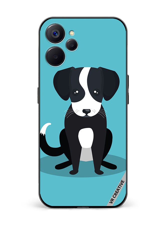 VR CREATIVE Protective Case Cover For Realme 10 5G Dog Design Multicolour - Image 1