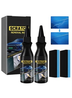 Generic Car Scratch Repair Paste, Car Paint Scratch Repair Polishing Wax, Car Paint Scratch Repair, Scratch Remover Kit with Sponge for Vehicles for Deep Scratches(2pcs)  - Image 1