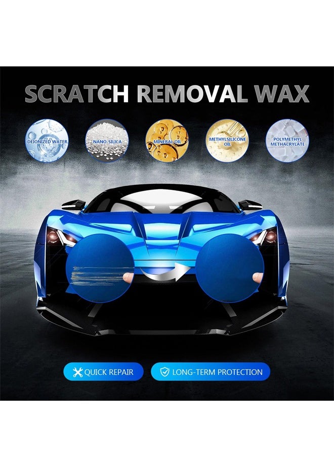 Generic Car Scratch Repair Paste, Car Paint Scratch Repair Polishing Wax, Car Paint Scratch Repair, Scratch Remover Kit with Sponge for Vehicles for Deep Scratches(2pcs)  - Image 4