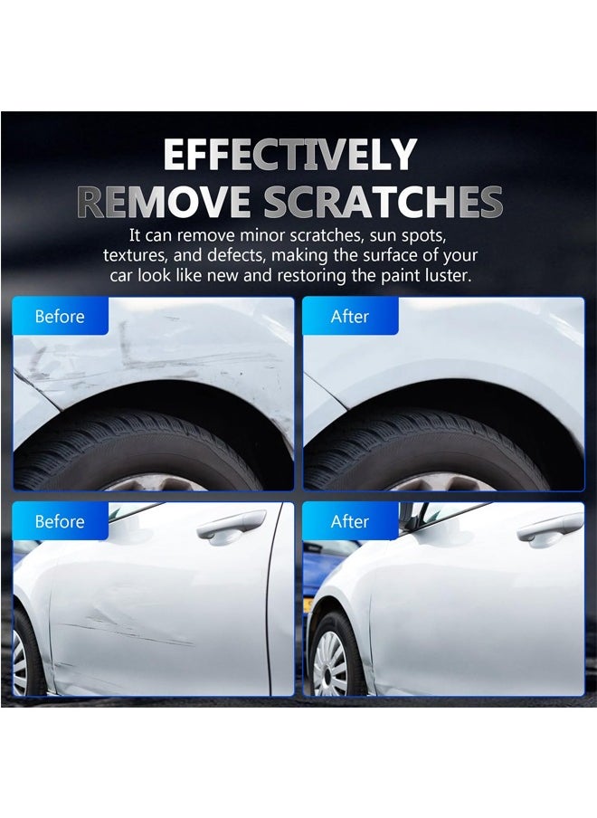 Generic Car Scratch Repair Paste, Car Paint Scratch Repair Polishing Wax, Car Paint Scratch Repair, Scratch Remover Kit with Sponge for Vehicles for Deep Scratches(2pcs)  - Image 5