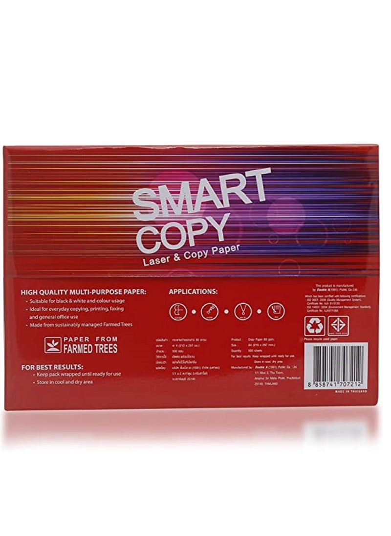 Smart Smart Copy A4 Paper 5x500 Sheets 80 gsm  - Image 5