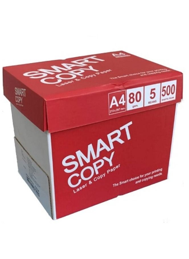 Smart Copy A4 Paper 5x500 Sheets 80 gsm - pzsku/ZC35987BCC5CDD11DB75AZ/45/_/1680079064/37a704bc-048c-4931-b456-2578498ed548