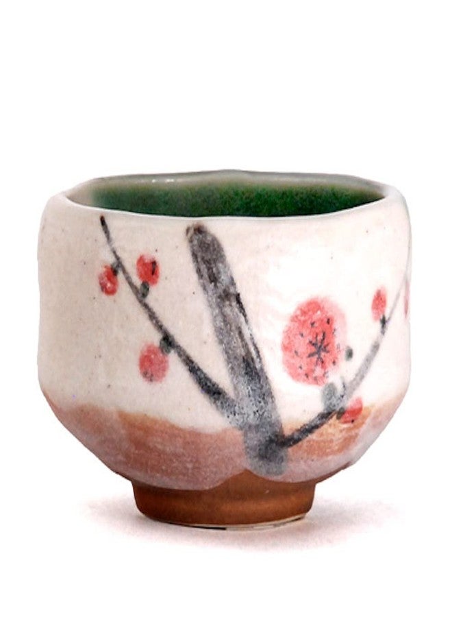 Happy Sales HSMB-CWCB1, Authentic Japanese Traditional Tea Ceremony Matcha Bowl Chawan Handcrafted in Japan, Cherry Blossom Design - Image 5