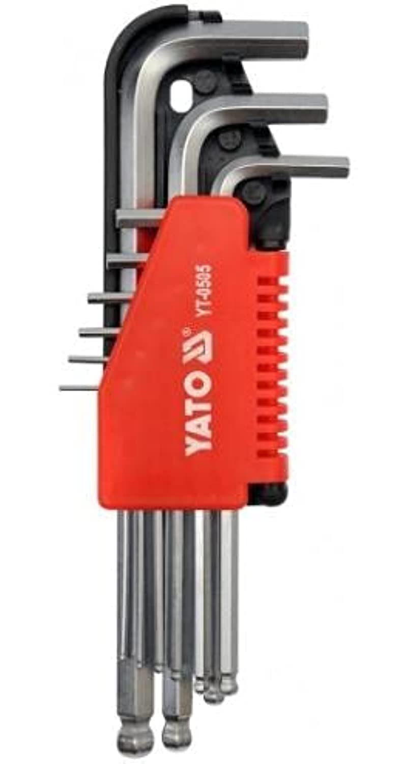 Yato yt0505 Hexagonal Wrench with Ball 9pcs 15 10 mm CRV - Image 2