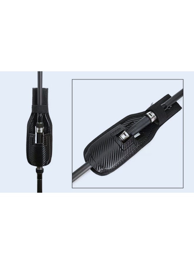 حافظة قضيب الصيد، حزام حامل للقضبان، نايلون متين مقاوم للماء، للصيد على الصخور وفي البحر، مناسب لقضبان الصيد بالرمي والدوران - Image 3