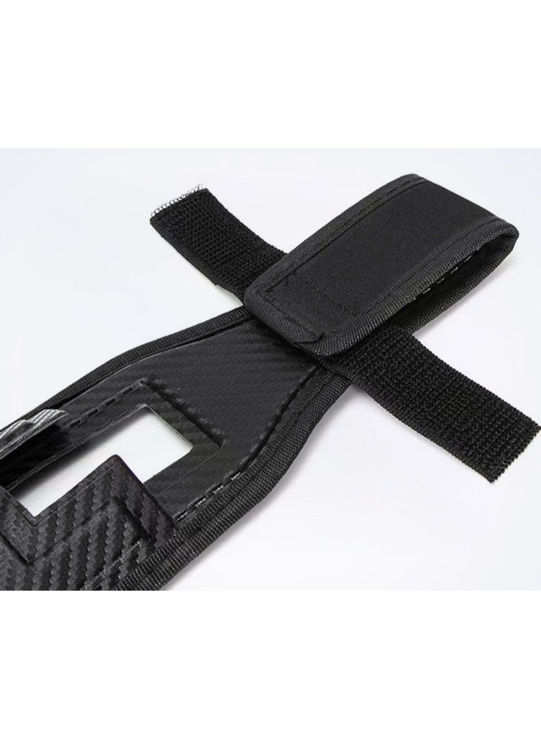 حافظة قضيب الصيد، حزام حامل للقضبان، نايلون متين مقاوم للماء، للصيد على الصخور وفي البحر، مناسب لقضبان الصيد بالرمي والدوران - Image 4