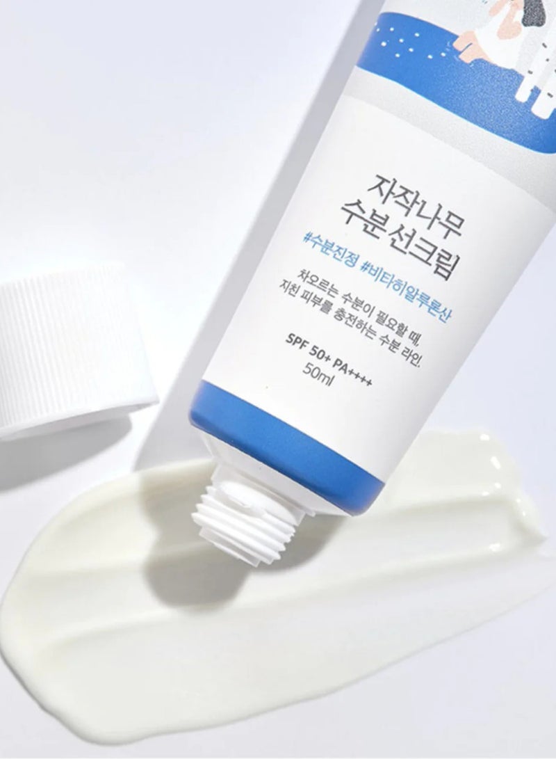 Round Lab Birch Juice Moisturizing Sun Cream SPF50+ - Image 5