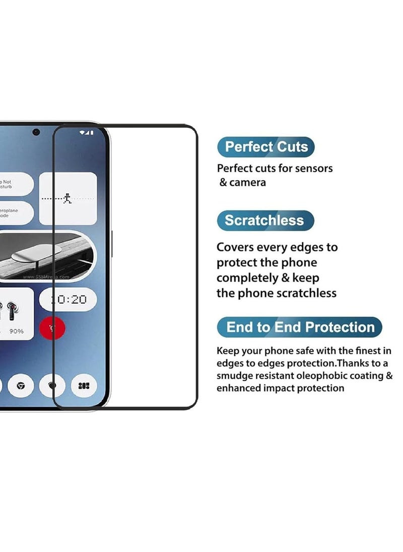 Screen Protector for Nothing Phone 2A Tempered Glass Screen Protector Anti Fingerprint Scratch Resistance Glass for Nothing Phone 2A  - Image 5