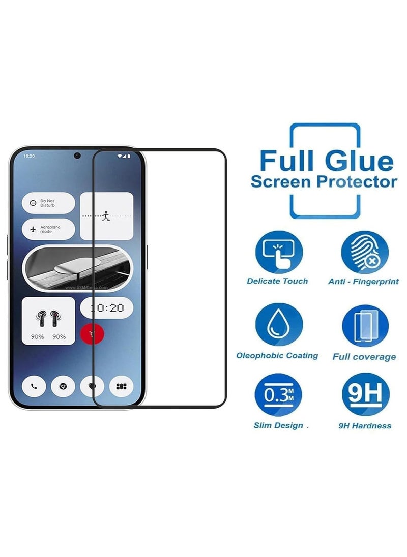 Screen Protector for Nothing Phone 2A Tempered Glass Screen Protector Anti Fingerprint Scratch Resistance Glass for Nothing Phone 2A  - Image 2