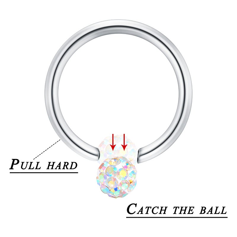Mayhoop 16g Cartilage Earring Hoop Tragus Stud Piercing Jewelry Forward Helix Hoop Rook Daith Conch Stainless Steel - Image 2