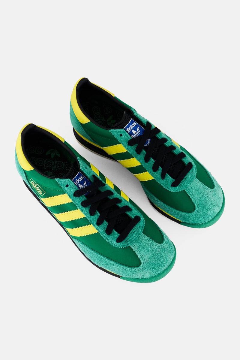 adidas Originals Men SL 72 RS Lace Up Training Shoes, Green - Image 2