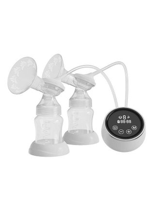 Double Electric Breast Pump Hands Free Breast Pump for Breastfeeding 3 Modes & 6 or 9 Adjustable Levels Low Noise Anti-Backflow Built-in Battery with 2pcs 150ml Milk Bottles - pzsku/ZC359CE1EF5950F224FE0Z/45/_/1681098205/2ced8918-3bd4-40b9-8867-1afb5ffcf58c