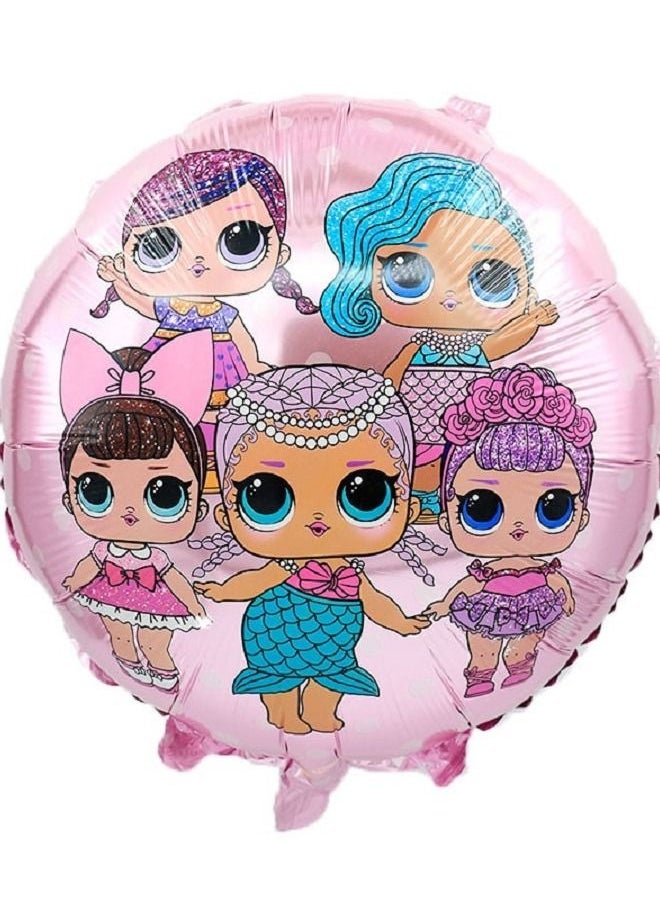 Party Propz Party Propz 5 in 1 LOL Theme Foil Balloon Set  - Image 5