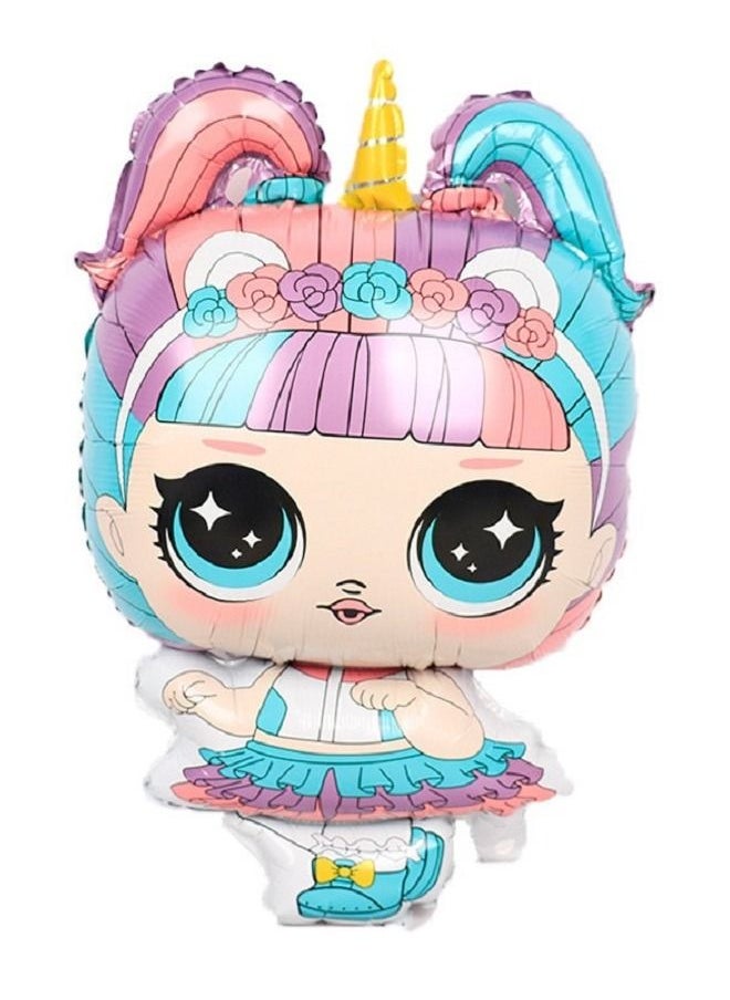 Party Propz Party Propz 5 in 1 LOL Theme Foil Balloon Set  - Image 3