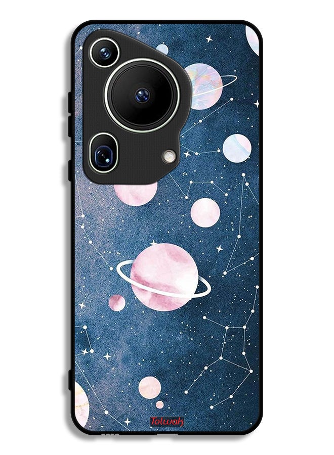 Tolwak Huawei Pura 70 Ultra Protective Case Cover Space Art - Image 1
