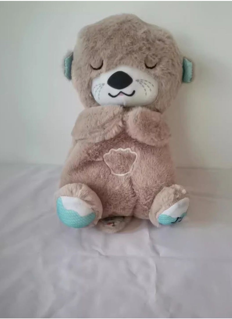 Breathing Otter Bear Baby Comfort Toy(Batteries Not Included)  - Image 3