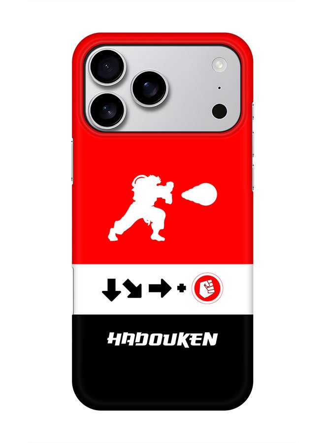 Stylizedd For iPhone 17 Pro Max,Case, [Compatible with MagSafe] Magnetic cover Slim fit Protection Matte, - Hadouken