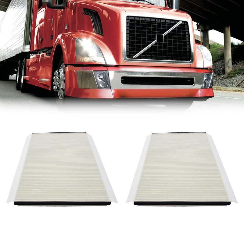TORQUE 20435801 Cabin Air Filter Compatible with 2002+ Volvo VNL 780 760 860 670 630; VN 780 670; VH VHD VNM Accessories Parts Replaces AF26405 CAF24000 49084 PA4681 83084 TR078 2 PCS - Image 1