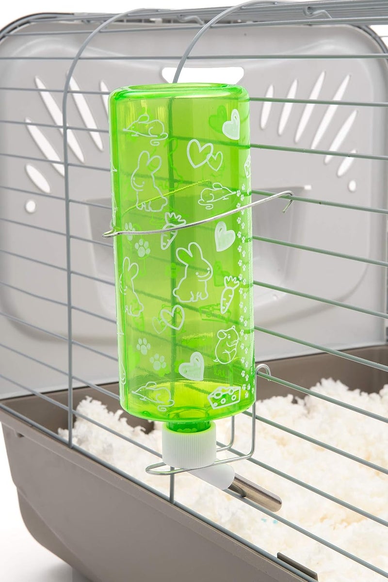 Lixit Critter Bright Water Bottles for Hamsters, Rabbits, Chinchillas, Ferrets, Guinea Pigs and Other Small Animals. (32 Ounce Pack of 1, Assorted) - Image 4