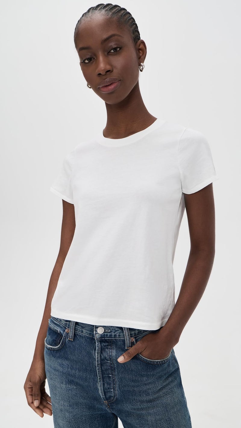 Made Well Madewell Women's Northside Vintage Tee, White Wash, XS - Image 2