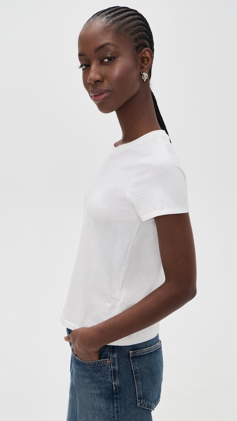 Made Well Madewell Women's Northside Vintage Tee, White Wash, XS - Image 4