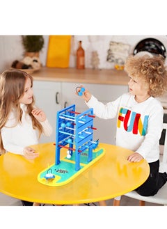 Sharpdo Kid Ladder Ball Game Set Creative Ladder Toss Game Development Toy Toss Game Set Bouncing Ball for Tabletop Toss Game Set for Kids  - Image 3