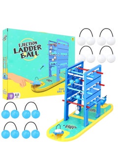 Sharpdo Kid Ladder Ball Game Set Creative Ladder Toss Game Development Toy Toss Game Set Bouncing Ball for Tabletop Toss Game Set for Kids  - Image 2