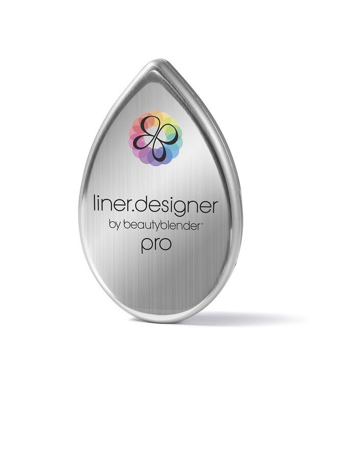 beautyblender Beautyblender® | Liner Designer Pro Beauty Blender Triple-Edged Eyeliner & Eye Pencil Guide, Includes Magnifying Mirror & Suction Cup, For Eye Pencil, Gel Cream, Liquid Liner and Powder Formula  - Image 2