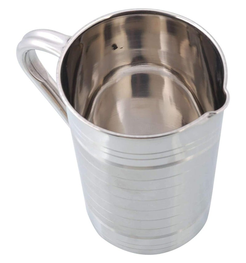 Duodeno Stainless Steel 2000 ML Water Jug Pitcher with Lid for Tableware 2 Litre - Image 2
