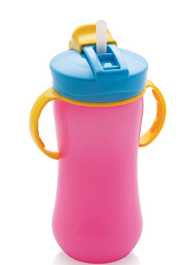 Nabhya Baby Sipper Spill-Proof Kids Sipper Cup Water Bottle (Random Color) (Grippy-450 Ml) - Image 1