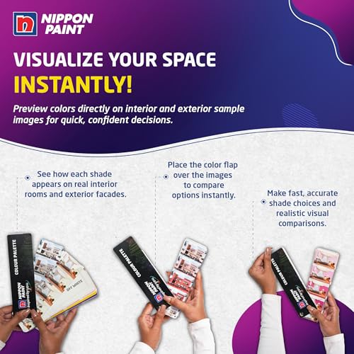 Nippon Paint Mini Color Fandeck | Curated Colour Shade Card | Portable and Light weight | For Architects, Interior Designers, Home Owners, Painting Contractors - Image 4