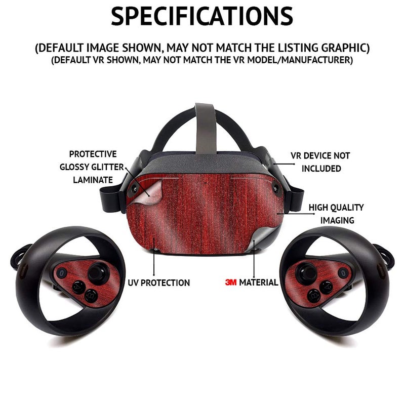 MIGHTY SKINS MightySkins Glossy Glitter Skin Compatible with Oculus Quest 2 - Desert Camo | Protective, Durable High-Gloss Glitter Finish | Easy to Apply, Remove, and Change Styles | Made in The USA - Image 3