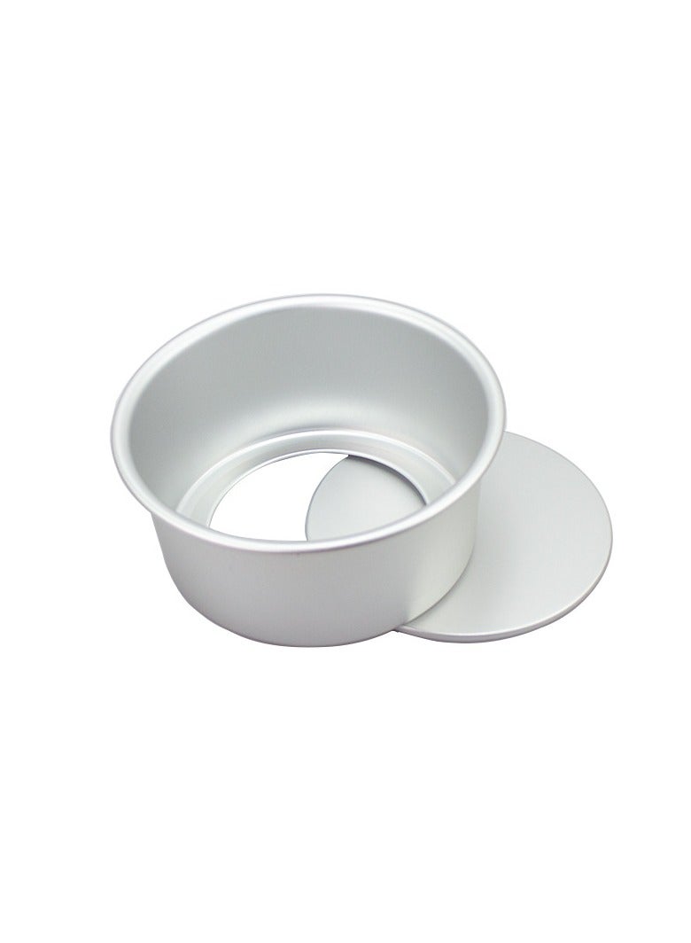 الأزرق جي دبليو 5 قطع قالب كيك مستدير من سبائك الألومنيوم قالب كيك شيفون للخبز قالب كيك التشيز كيك مع قاع قابل للإزالة - Image 2