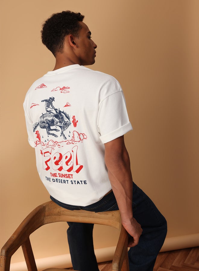 trendyol Men's Printed T-shirt - Image 5