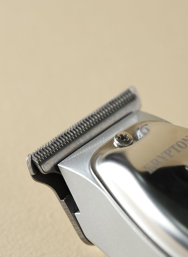 KRYPTON Rechargeable Sharp Blade Trimmer White/Silver - Image 5