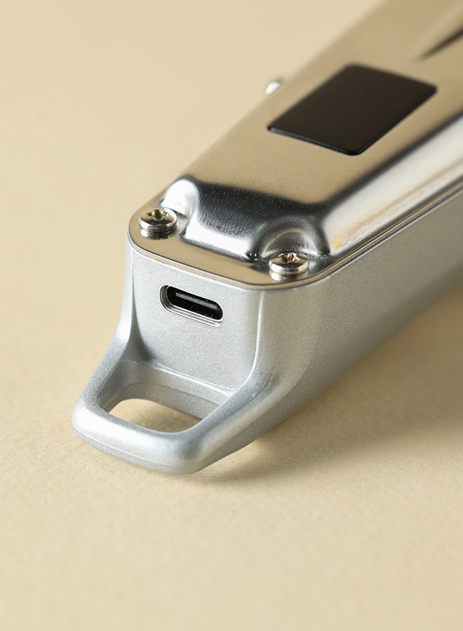 KRYPTON Rechargeable Sharp Blade Trimmer White/Silver - Image 4