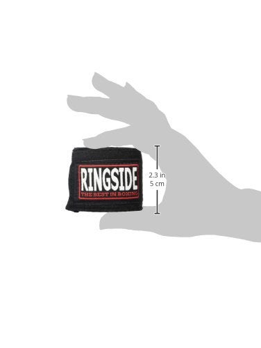 Ringside Mexican Style Boxing Hand Wraps (10 Pairs Pack), Black - Image 3