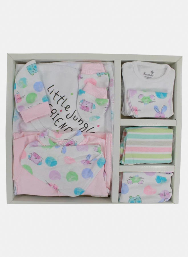 Berceau Little Jungle Friends 11-Piece Baby Layette Set Unisex - Image 2